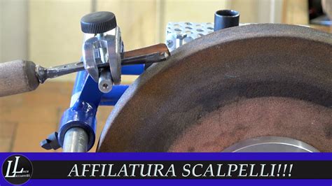 Affilare sgorbie per legno