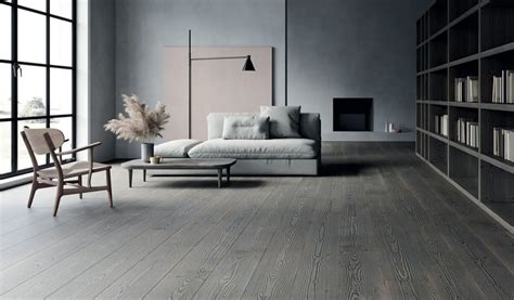 Arredamento con Parquet Grigio