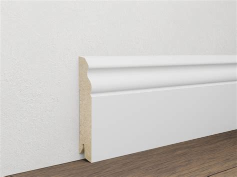 Battiscopa MDF Bianco