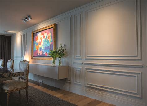 Boiserie in un ambiente moderno