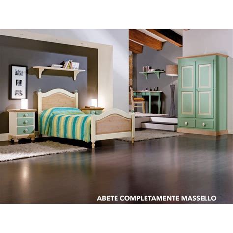 Cameretta classica in legno massello