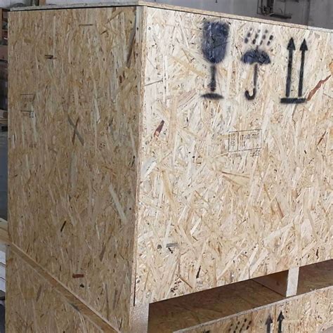 Cassa in legno OSB con bancale
