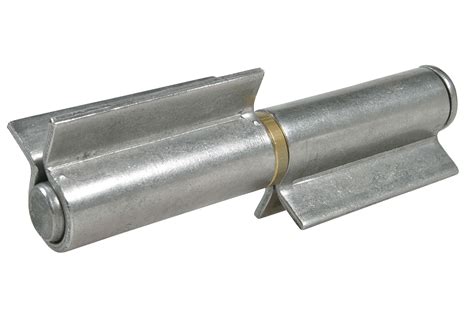 Cerniera per cancello con palo tondo in legno