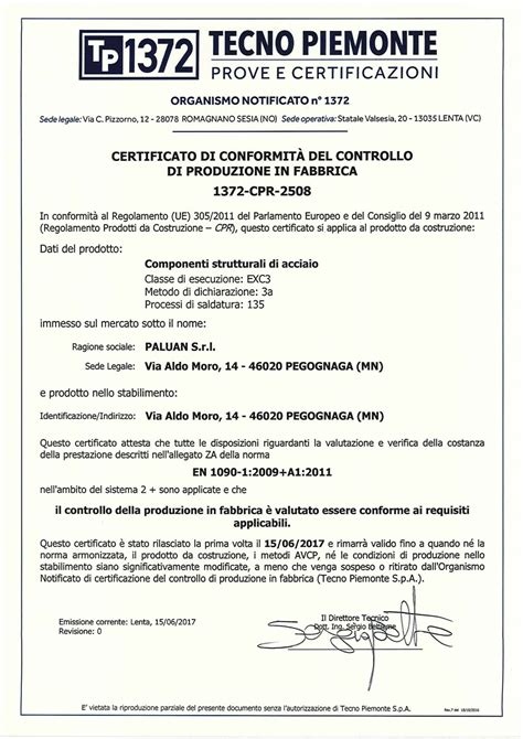 Certificazione EN 1176