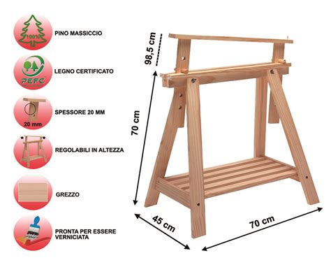 Costruzione Cavalletto in Legno