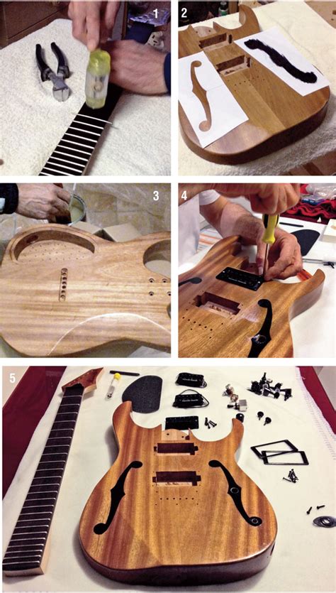 Costruzione chitarra elettrica