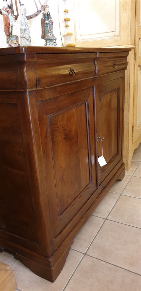 Credenza antica in massello di noce