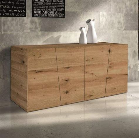 Credenza in rovere nodato