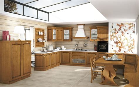 Cucina Lube in noce massello