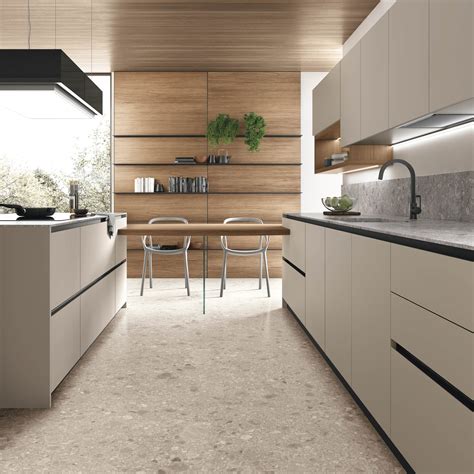 Cucina a forma di cubo
