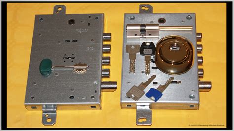 Dettaglio serratura porta blindata