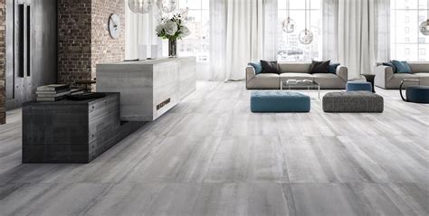 Diverse tonalità di parquet effetto cemento