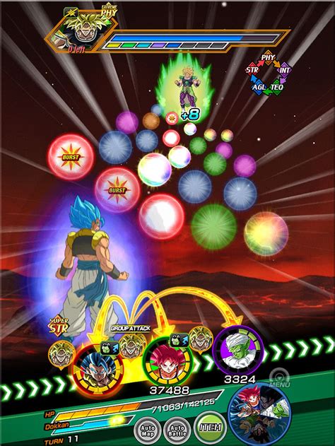Dokkan Battle Combattimento