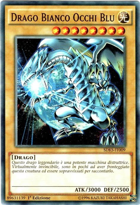 Drago Bianco Occhi Blu