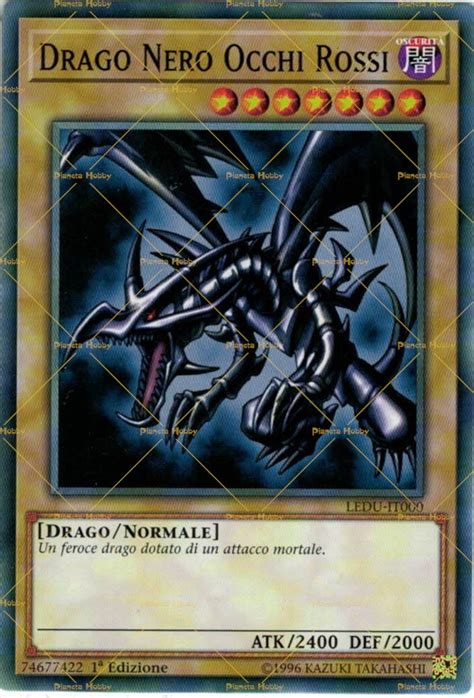 Drago Nero Occhi Rossi