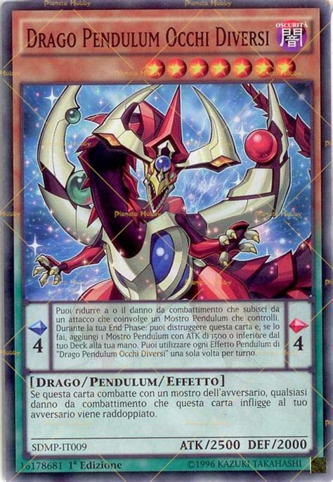 Drago Pendulum Occhi Diversi