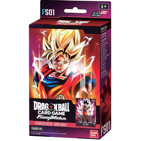 Dragon Ball SCG Fusion World Starter Deck Goku
