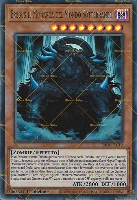 Erebus Il Monarca del Mondo Sotterraneo