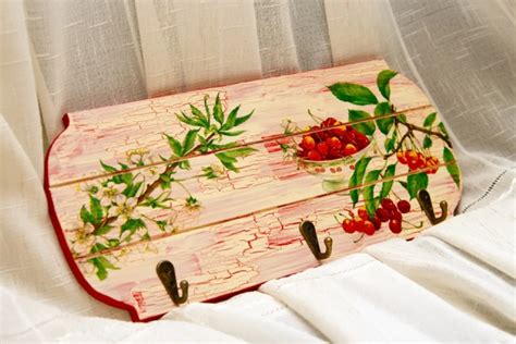 Esempio di decoupage su legno