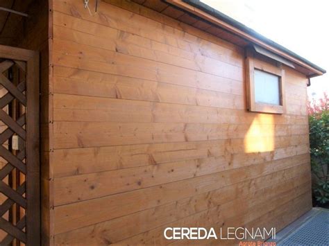 Esempio di perline in legno in una casa di montagna