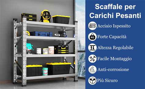 Esempio di scaffali domestici