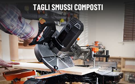 Esempio di taglio con troncatrice