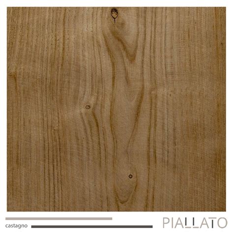 Facciata in legno di castagno
