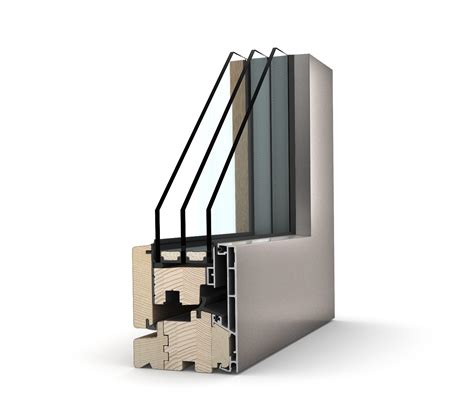 Finestra in legno-alluminio Internorm