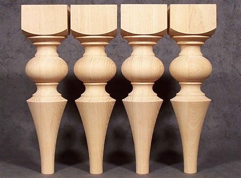 Gambe tavolo in legno
