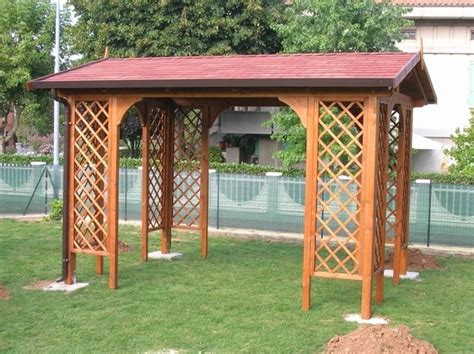 Gazebo in legno fai da te