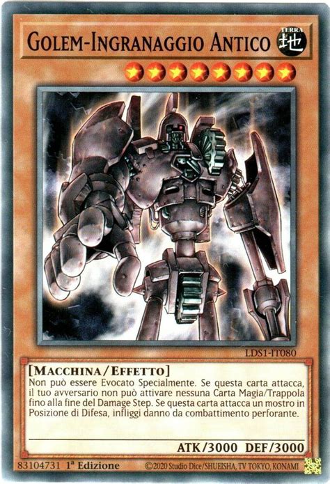 Golem Ingranaggio Antico