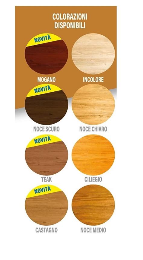 Impregnante per legno noce medio