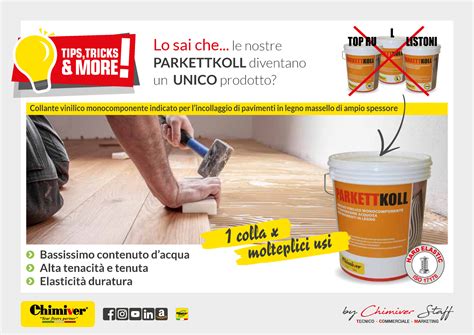 Incollaggio del parquet