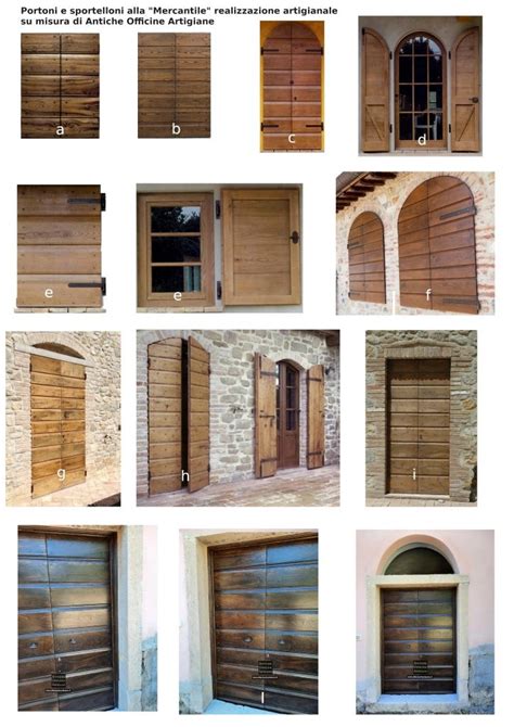 Infissi in legno massello per casali