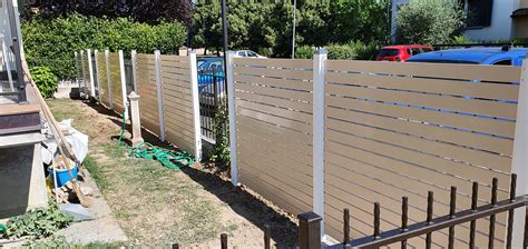 Installazione pannelli frangivista