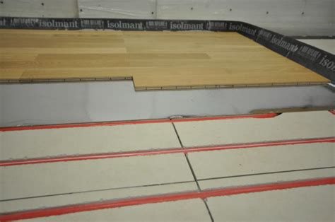 Isolamento acustico del parquet