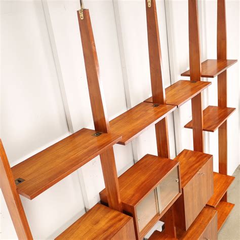 Libreria in legno teak