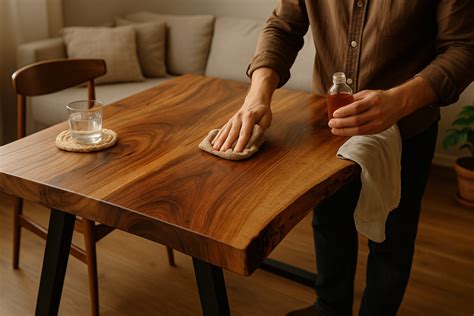 Manutenzione tavolo in legno