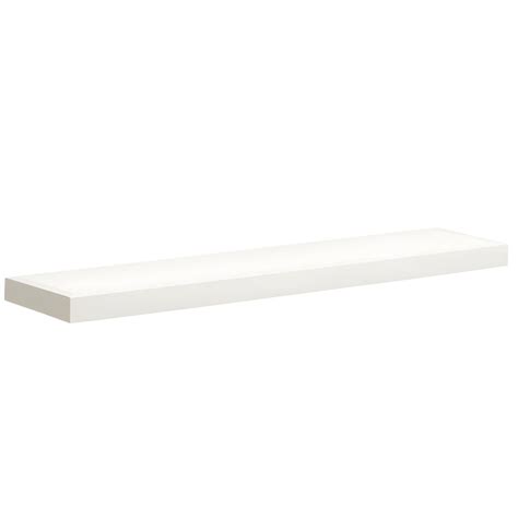 Mensola bianca in legno