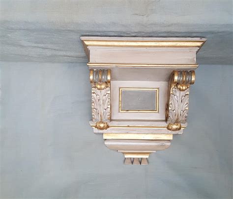 Mensola in legno avorio