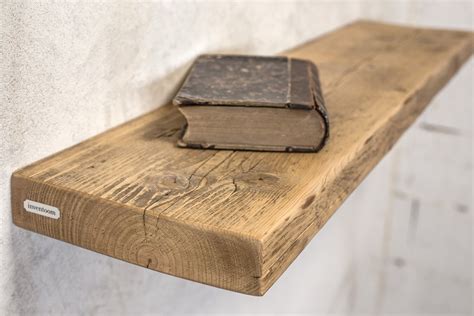 Mensola in legno con spigolo tondo