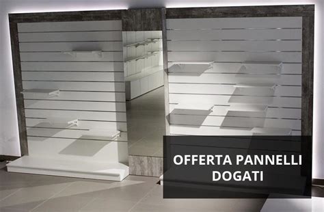 Pannelli dogati per negozi