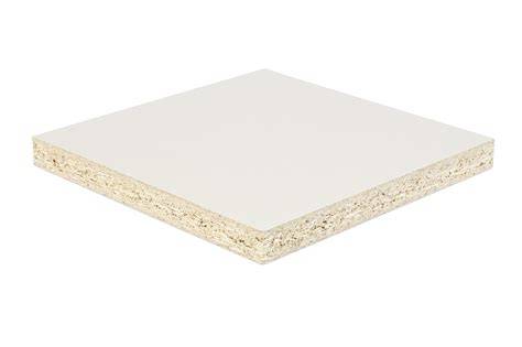 Pannello di truciolato nobilitato bianco