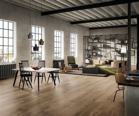 Parquet Industriale in un Loft Moderno