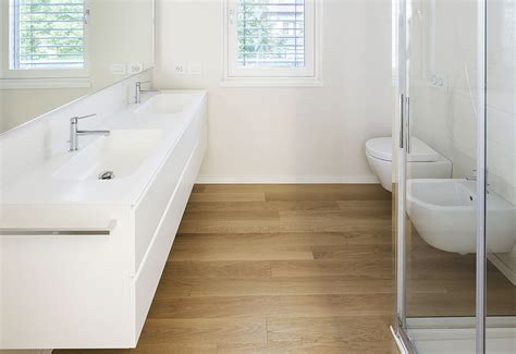 Parquet in bagno