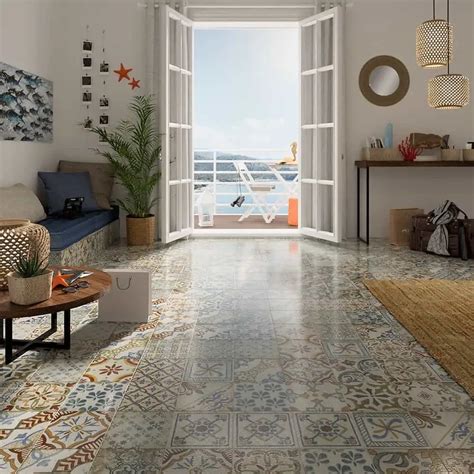 Pavimento in parquet in una casa al mare