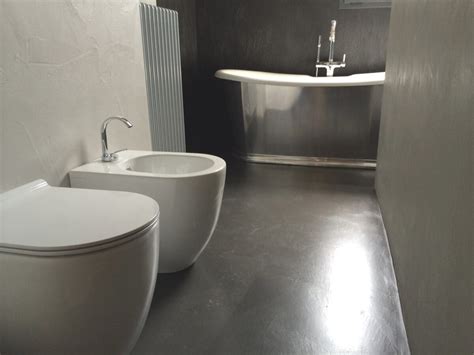 Pavimento in resina in bagno