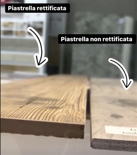 Piastrelle rettificate e non rettificate