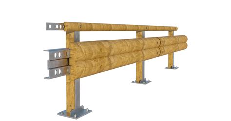 Ponte in legno e acciaio