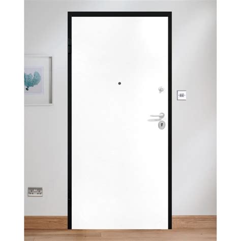 Porta blindata con pannello in MDF